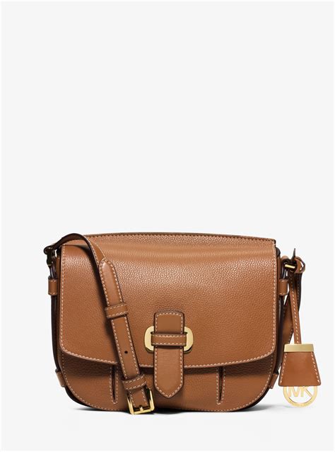 michael kors romy acorn|Michael Kors Romy Acorn/Brown Pebbled Leather Medium .